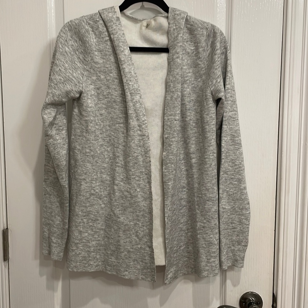 sweatshirt cardigan